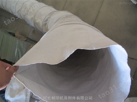 加厚密封式耐磨损水泥伸缩布袋生产商