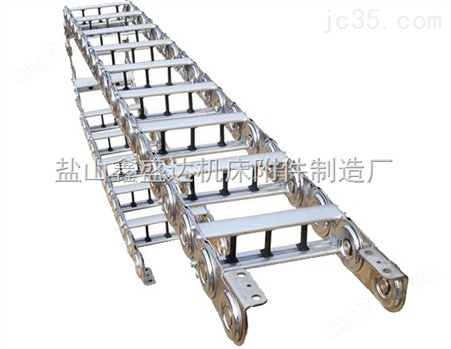 TL型钢制拖链（桥型）鑫盛达专业定做TL型钢制拖链（桥型） 全封闭型钢铝拖链